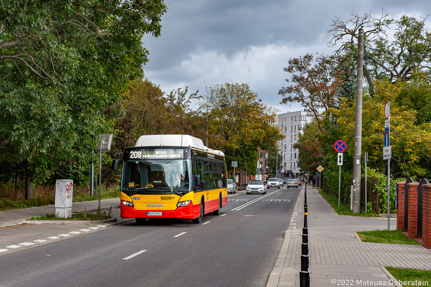 Warsaw, Scania Citywide LF CNG # 9699