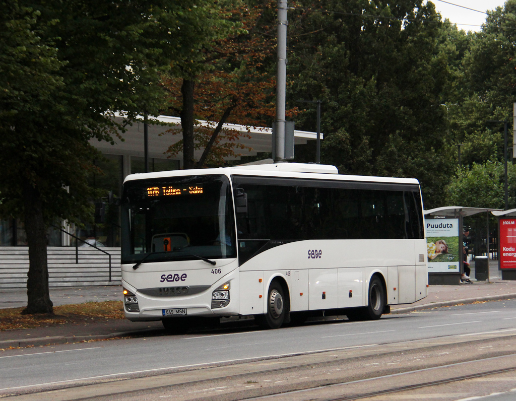 Tallinn, IVECO Crossway Line 10.8M # 406