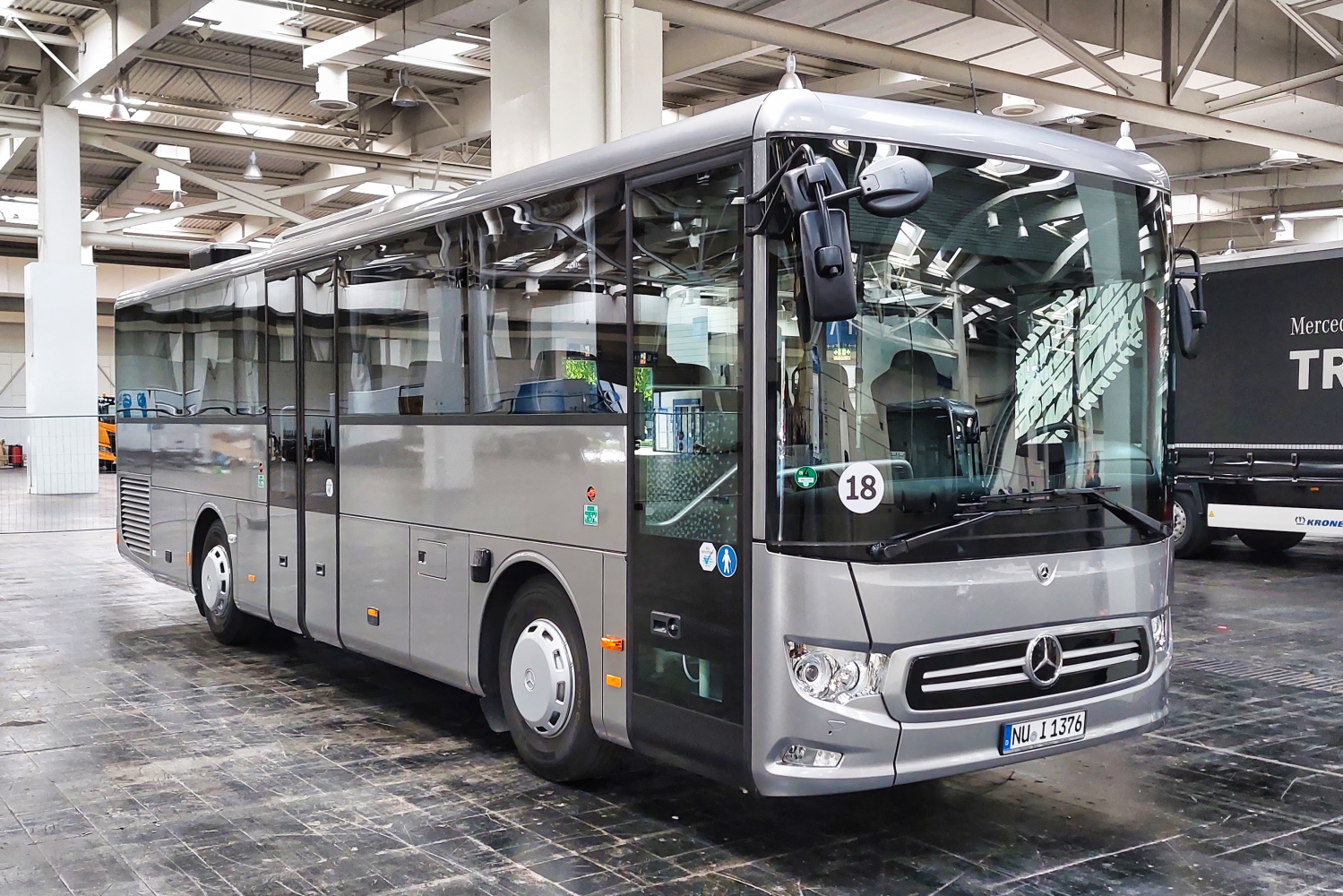 Neu-Ulm, Mercedes-Benz Intouro III K hybrid # NU-I 1376; Hannover — IAA 2022
