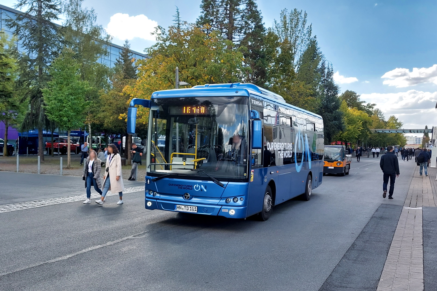 Heilbronn, TEMSA MD 9 LE electriCITY # HN-TD 101; Hannover — IAA 2022