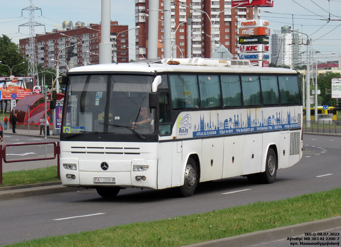 Минск, Otomarsan Mercedes-Benz O303 № АІ 2200-7