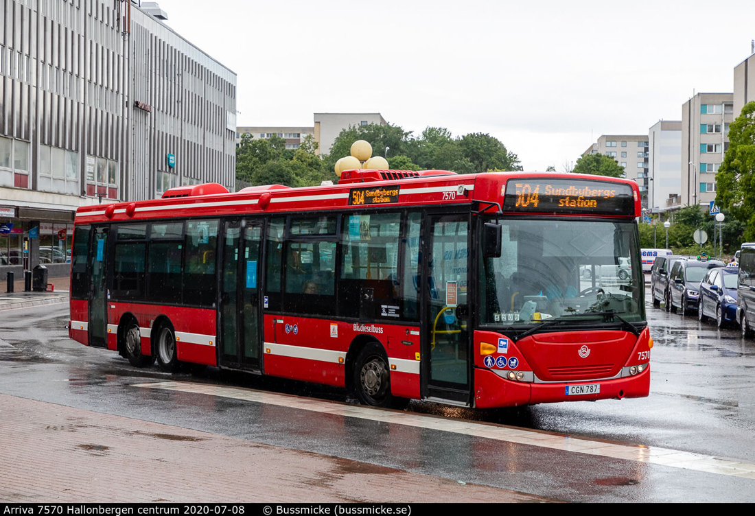Stockholm, Scania OmniLink CK270UB 6x2*4LB No. 7570