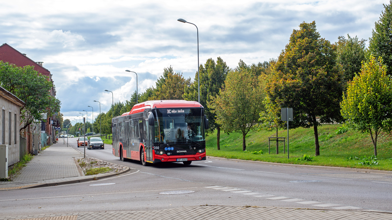 Daugavpils, Scania Citywide LF II 12M CNG # 350