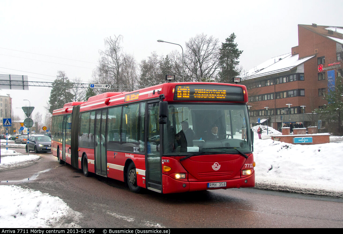 Стокгольм, Scania OmniLink CL94UA 6x2/2LB № 7711