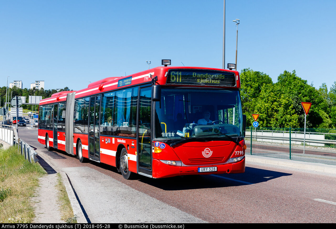 Sztokholm, Scania OmniLink CK270UA 6x2/2LB # 7795