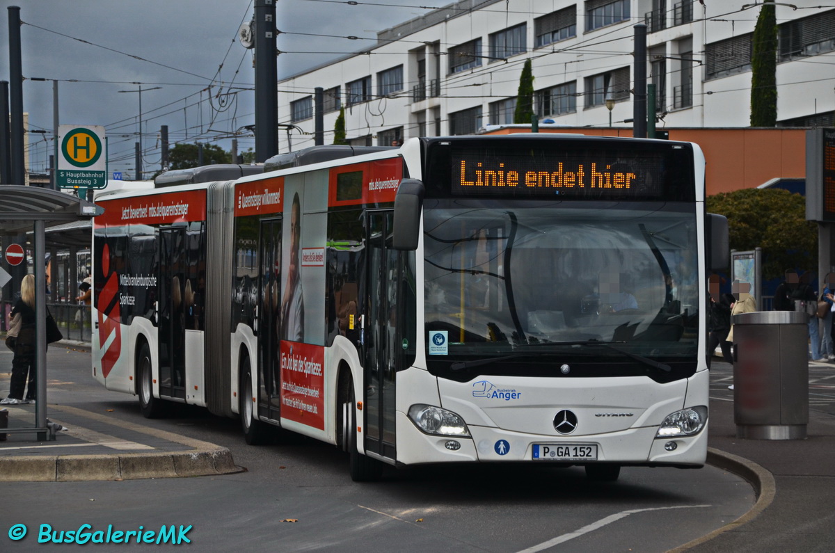 Potsdam, Mercedes-Benz Citaro C2 G # P-GA 152