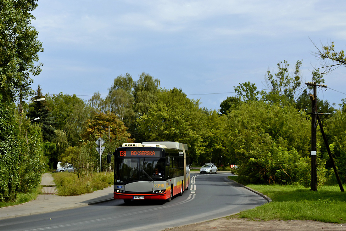Warsaw, Solaris Urbino III 18 Hybrid nr. 8398