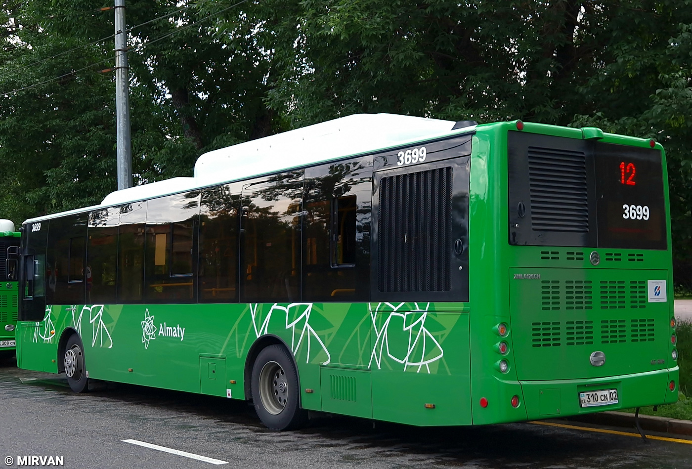 Almaty, Golden Dragon XML6125CN # 3699