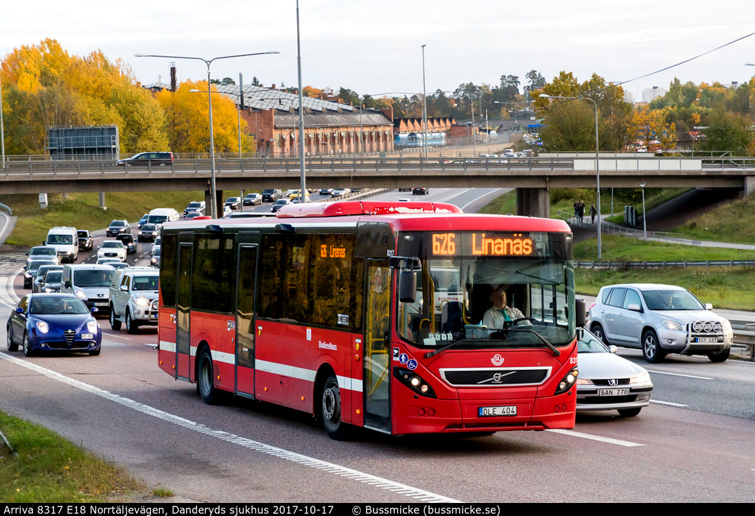 Stockholm, Volvo 8900LE # 8317