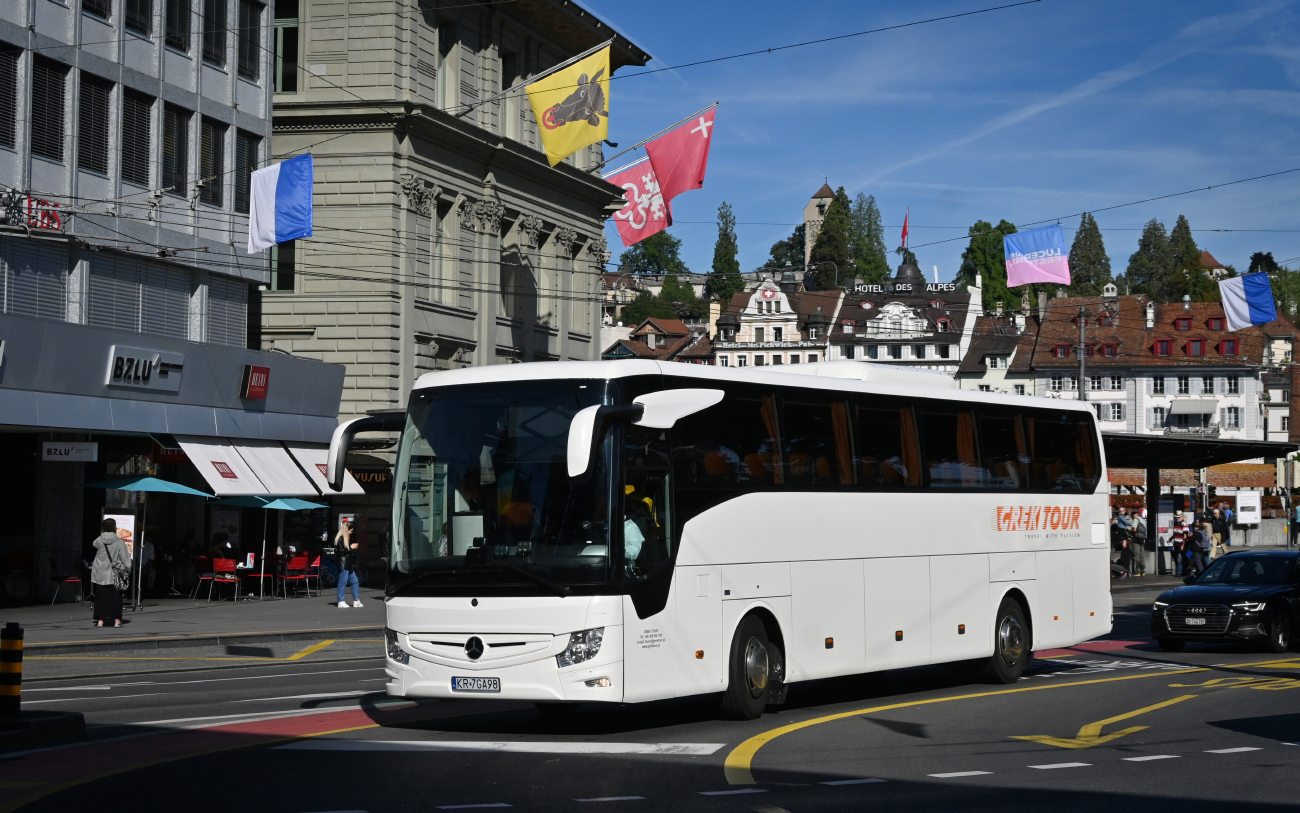 Cracow, Mercedes-Benz Tourismo 15RHD-III # KR 7GA98