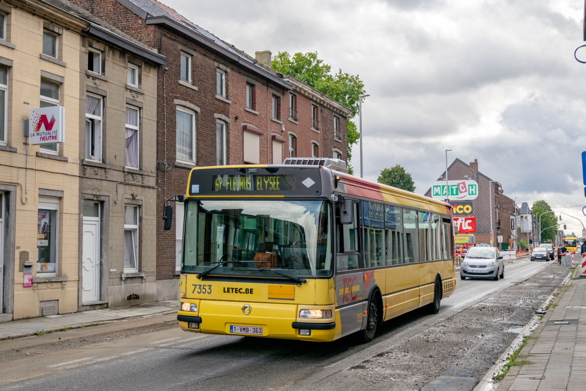 Charleroi, Irisbus Agora S # 7353