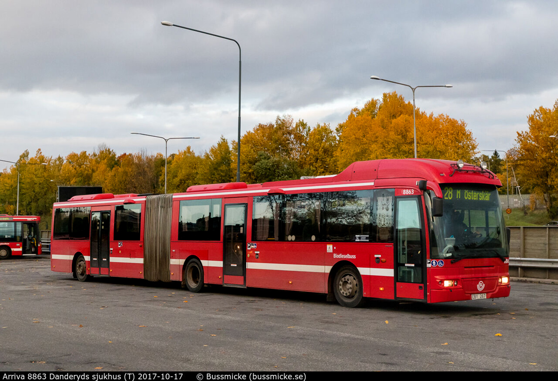 Stockholm, Volvo 8500LEA # 8863