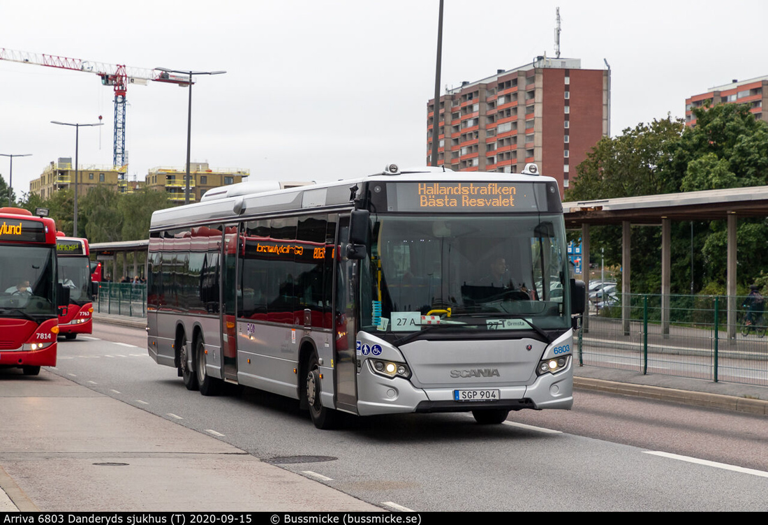 Stockholm, Scania Citywide LE №: 6803
