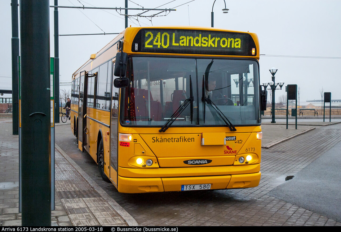 Landskrona, Vest V25LE No. 6173