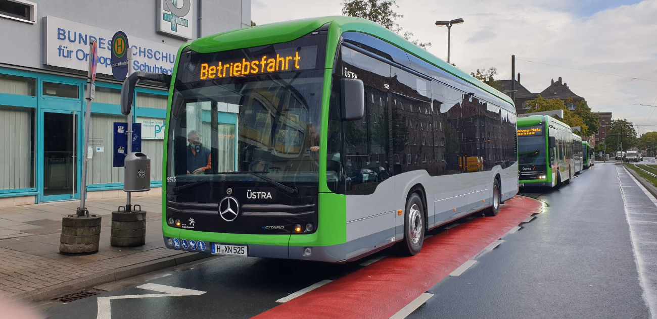 Hannover, Mercedes-Benz eCitaro # 9525