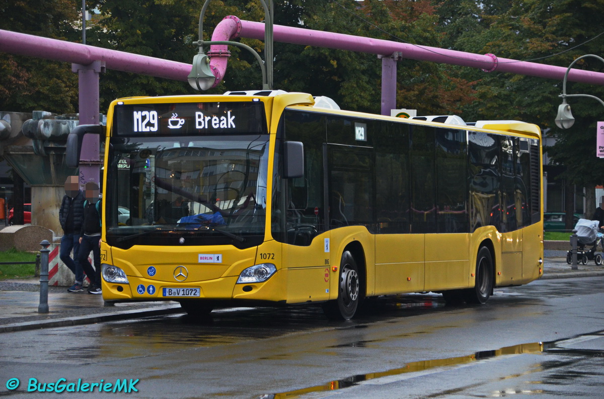 Berlin, Mercedes-Benz Citaro C2 nr. 1072