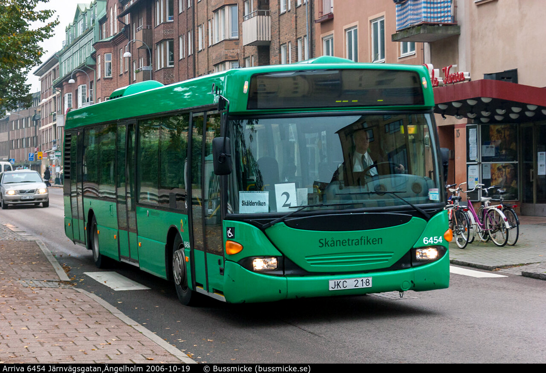 Helsingborg, Scania OmniCity CN94UB 4X2EB No. 6454