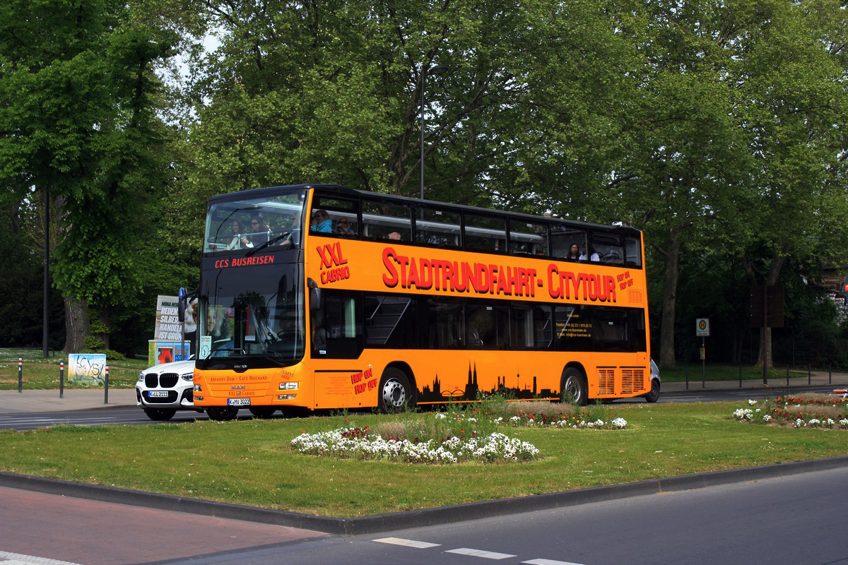 Cologne, Burillo City-Cabrio Bus DD # K-MV 3022