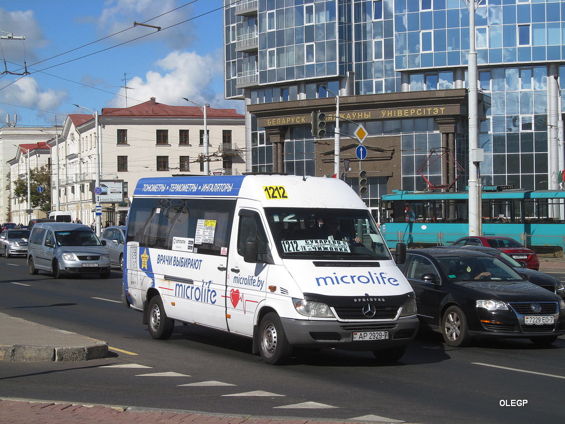 Minsk, Mercedes-Benz Sprinter 311CDI nr. АР 2929-7