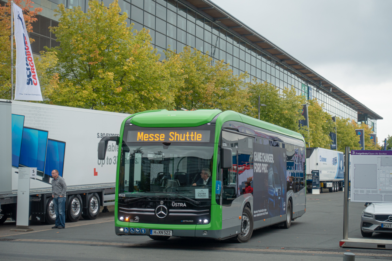 Hannover, Mercedes-Benz eCitaro # 9522; Hannover — IAA 2022