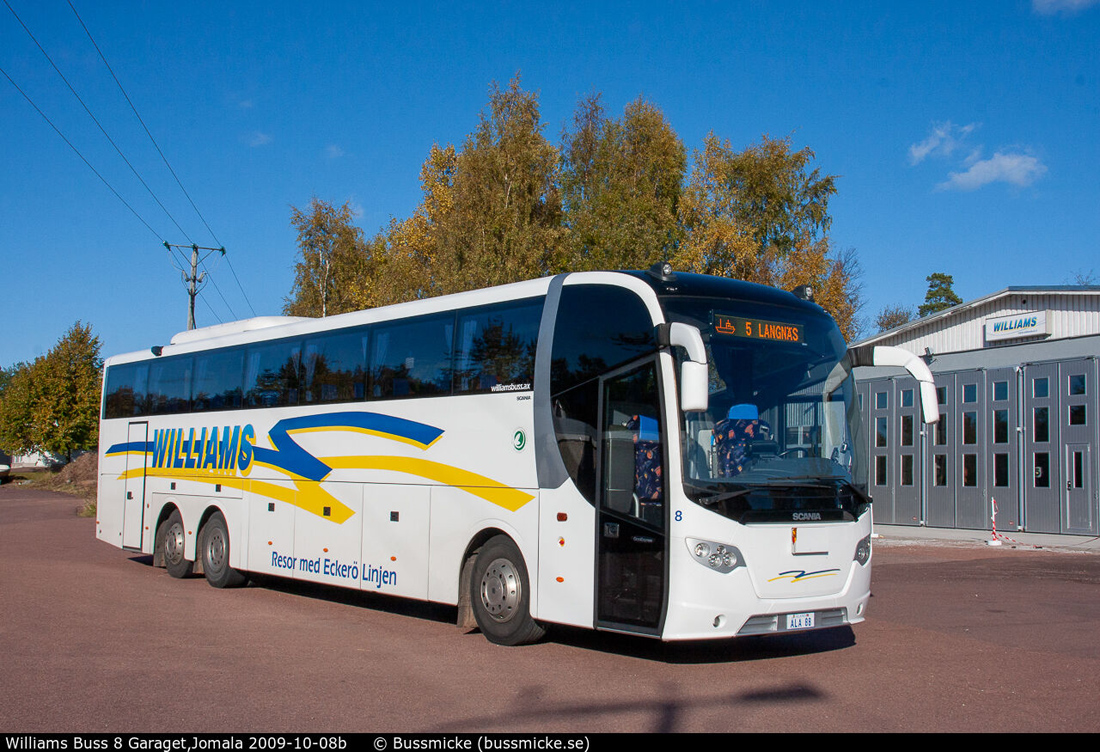 Mariehamn, Scania OmniExpress 360 # 8