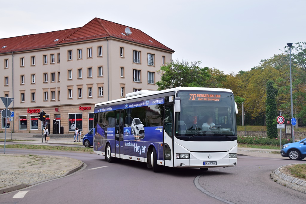 Merseburg, Irisbus Arway 12M No. SK-UR 800