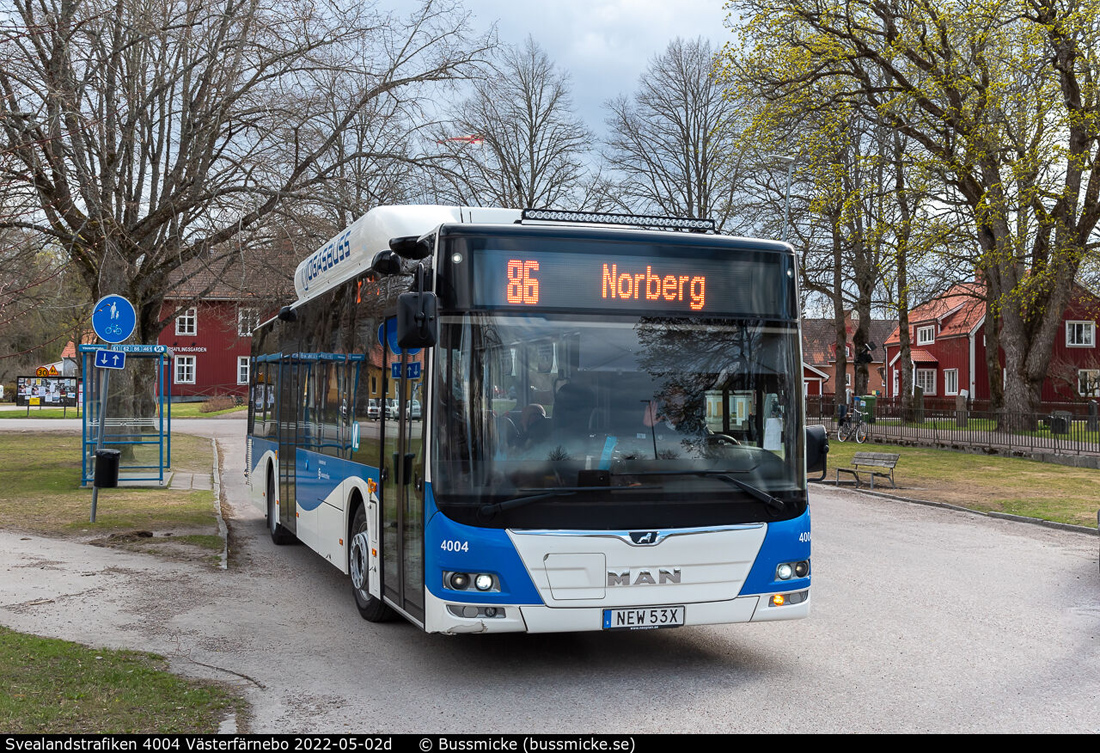 Västerås, MAN A21 Lion's City NL**3 CNG # 4004