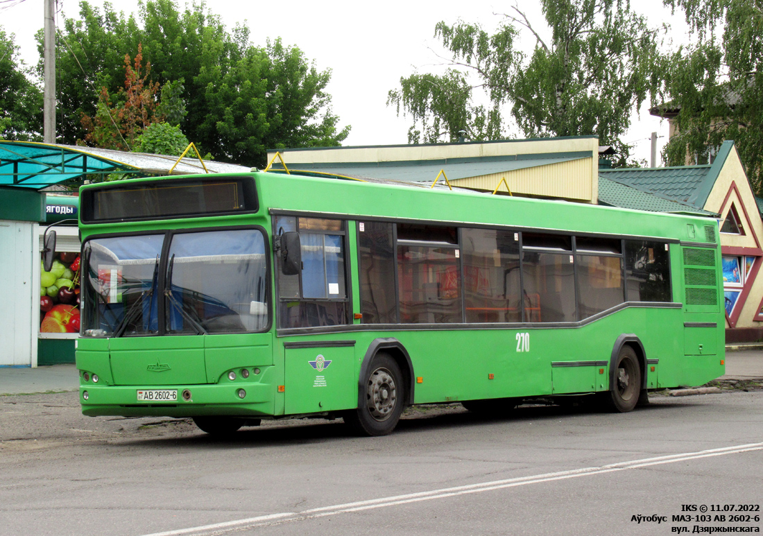 Bobruysk, MAZ-103.465 No. 270