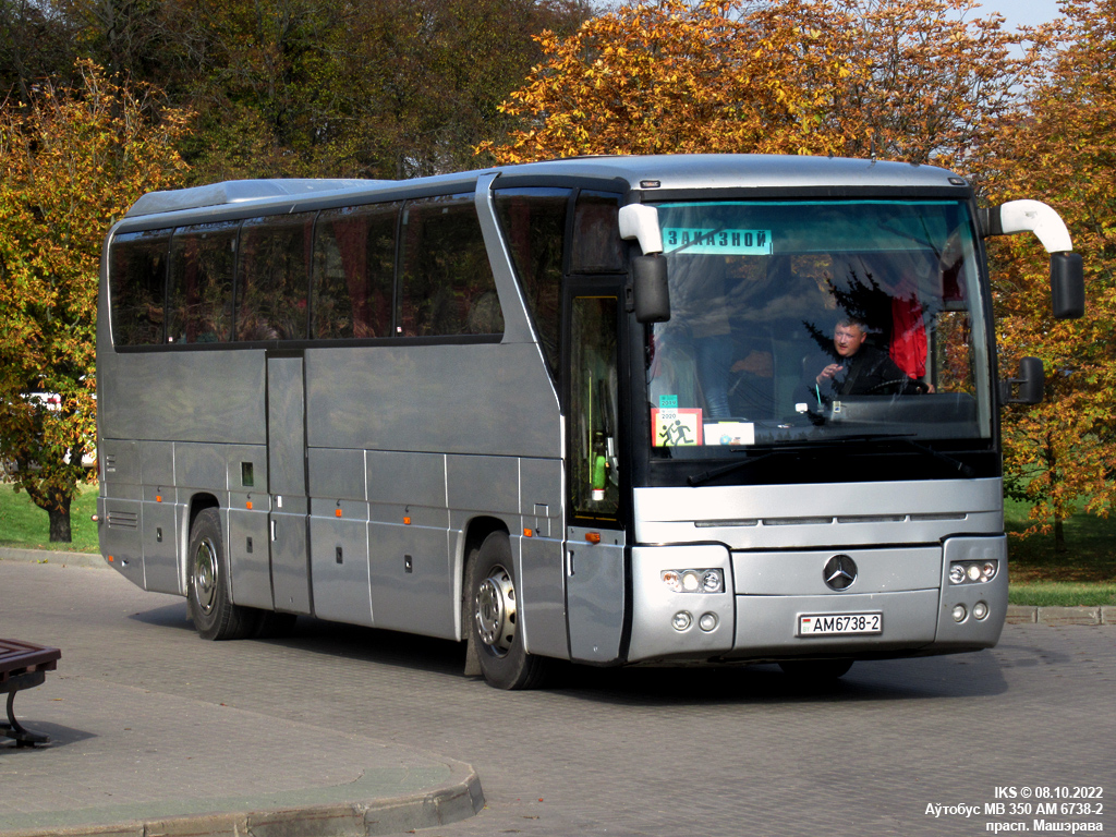 Vitebsk, Mercedes-Benz O350 Tourismo I # АМ 6738-2
