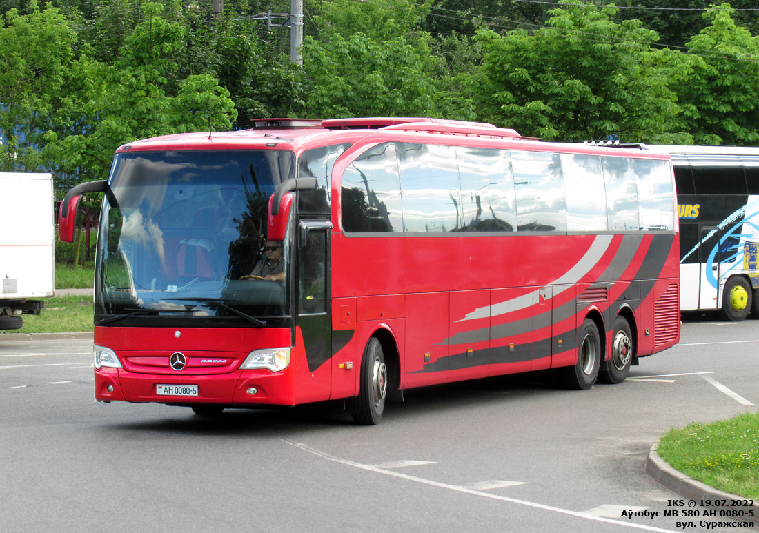 Minsk, Mercedes-Benz Travego O580-17RHD L # АН 0080-5