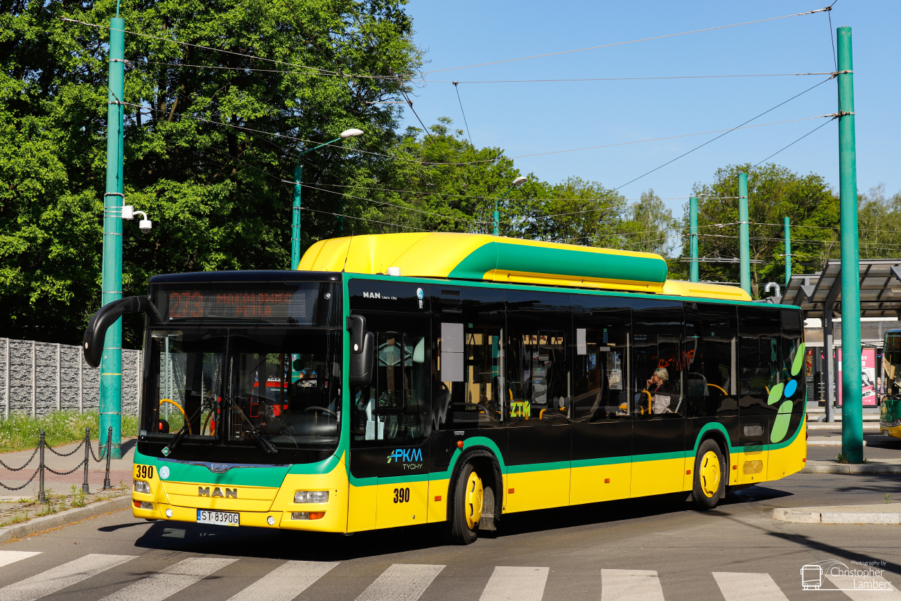 Tychy, MAN A21 Lion's City NL273 CNG # 390