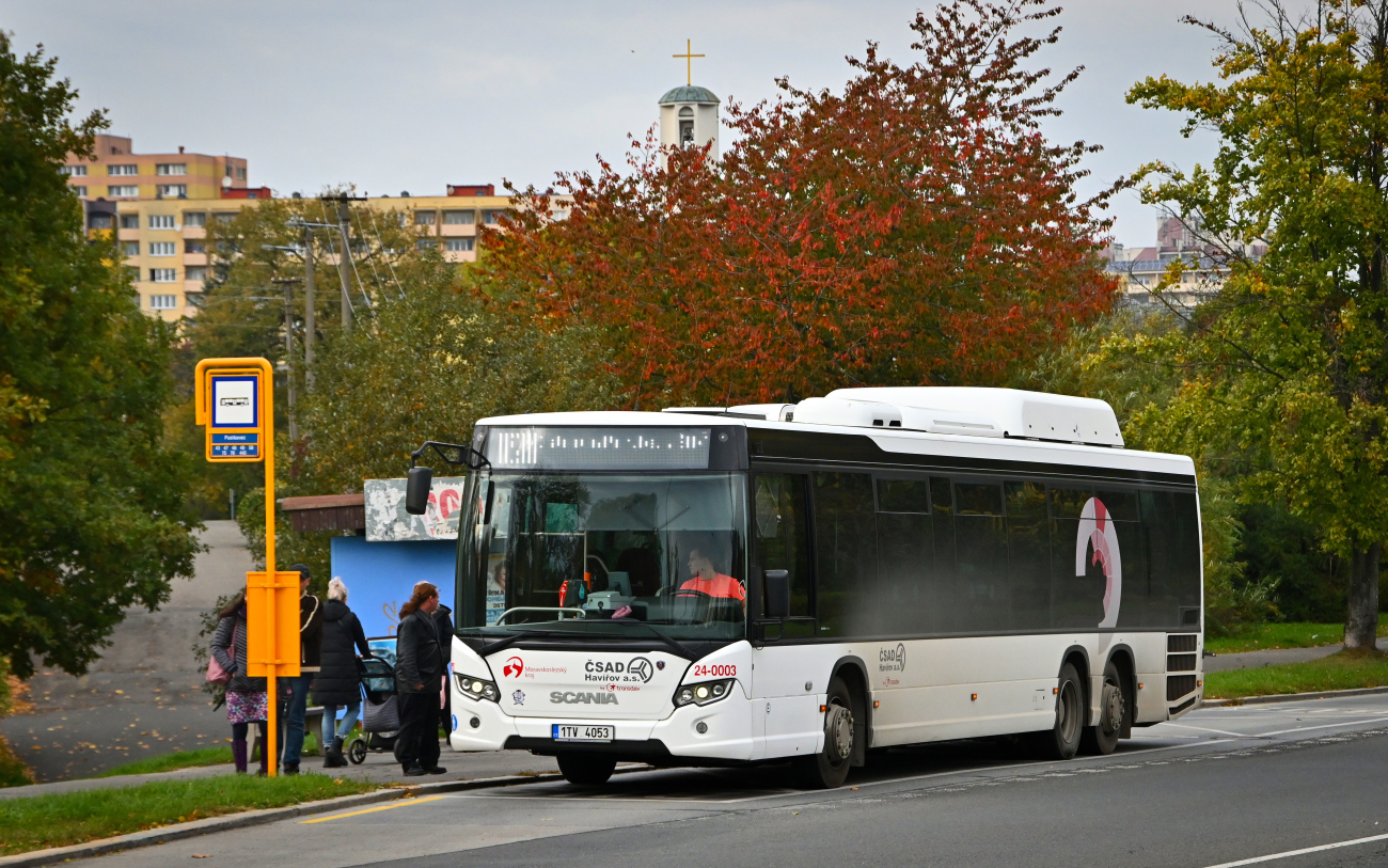 Ostrava, Scania Citywide LE 13.7M CNG # 24-0003