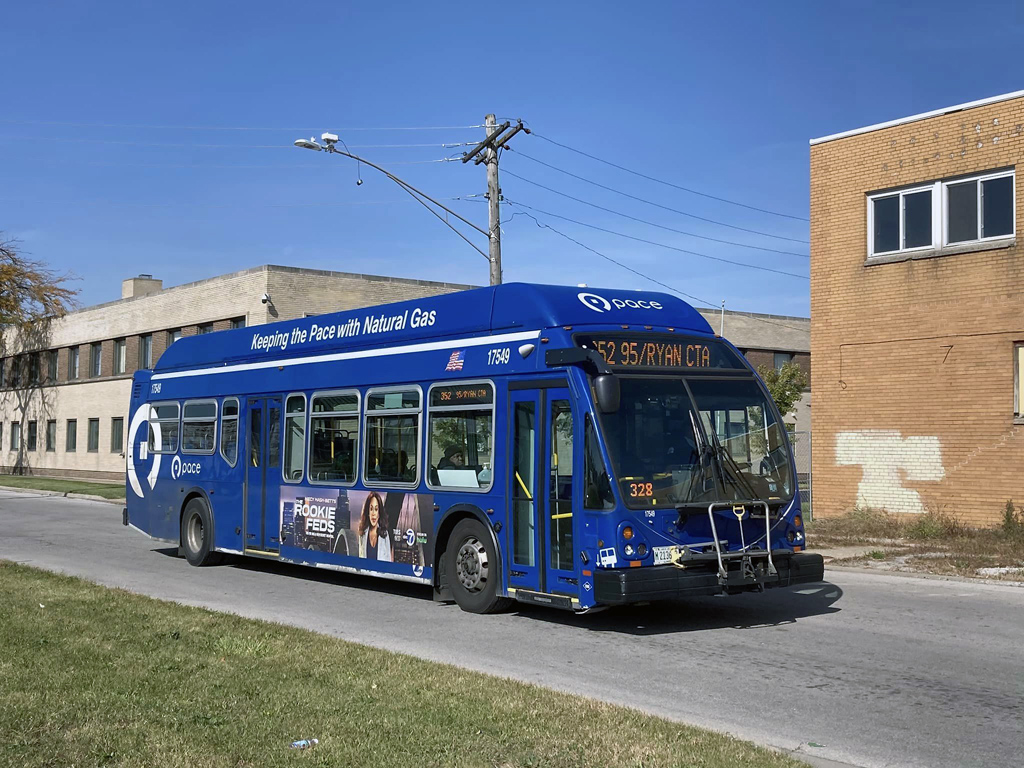 Чикаго, El Dorado National Axess BRT № 17549