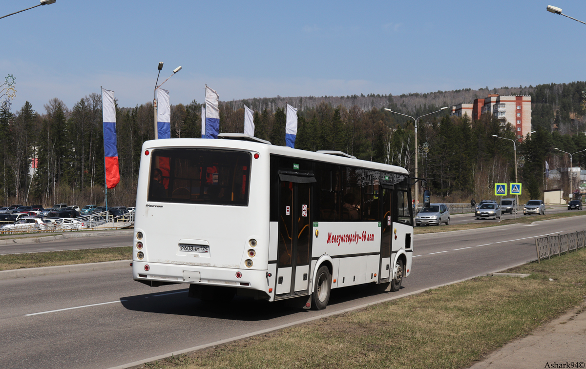 Żeleznogorsk (Kraj Krasnojarski), PAZ-320414-05 "Vector" (3204ER) # Р 608 НМ 124