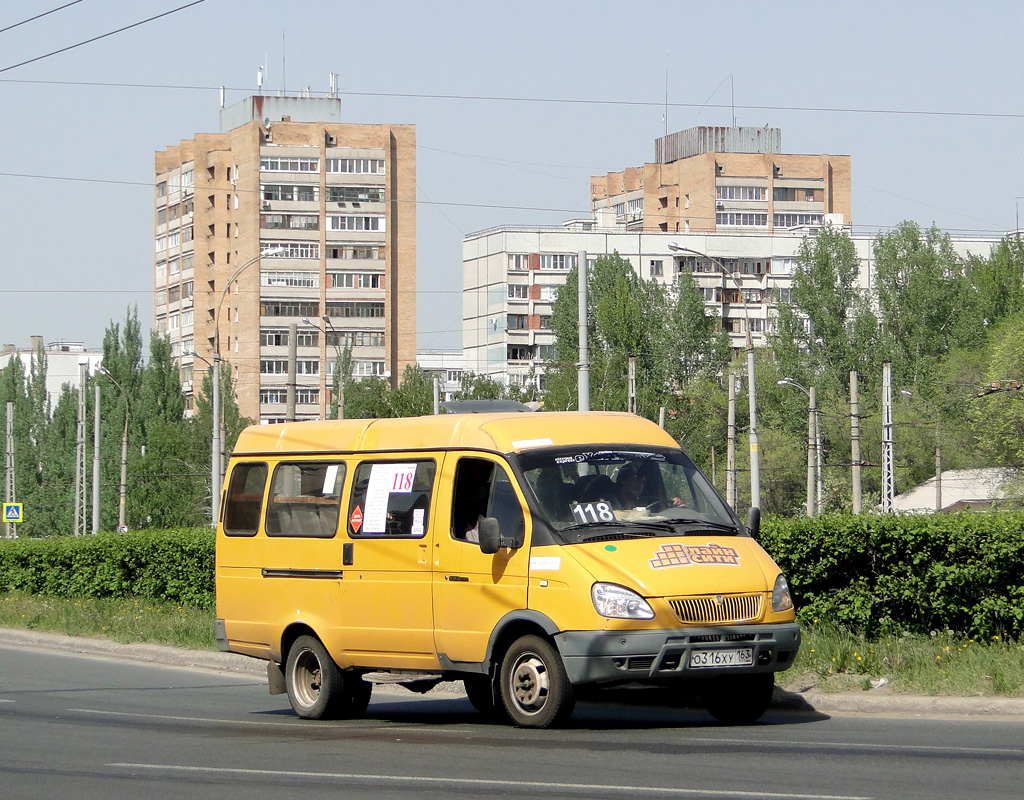 Тольятти, ГАЗ-322131 № О 316 ХУ 163