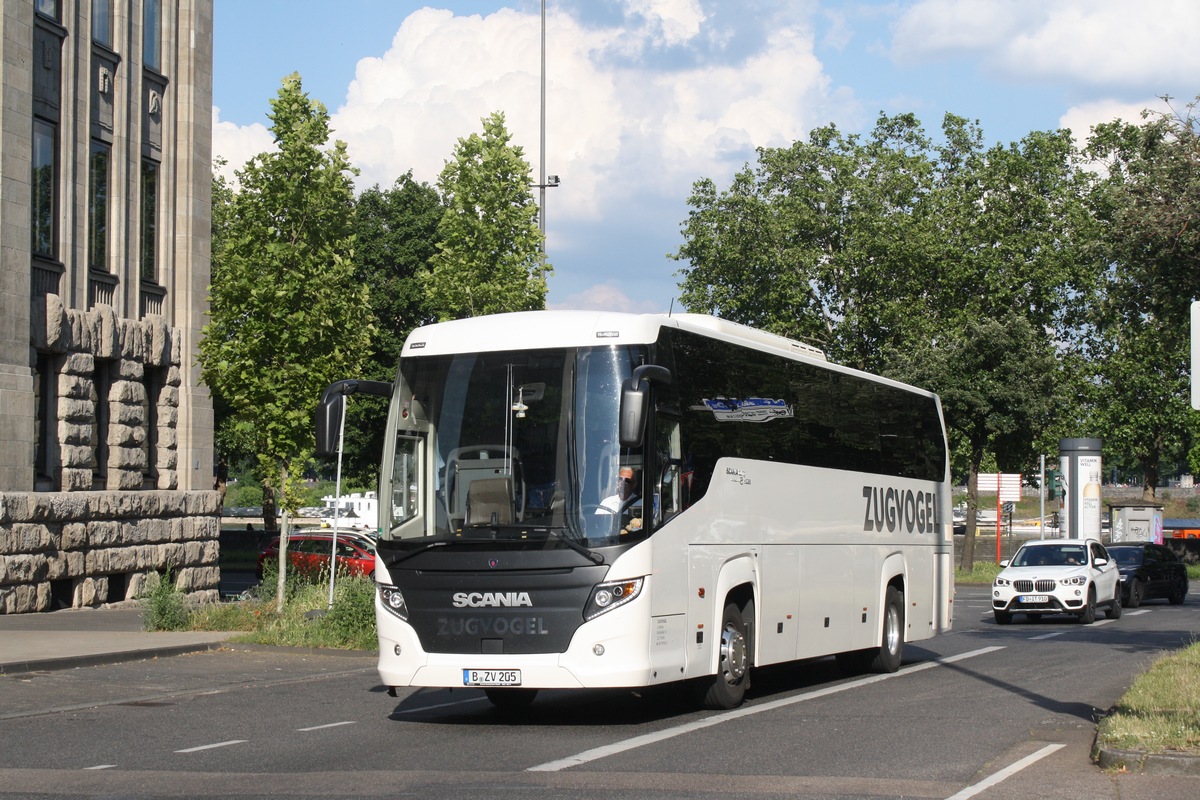 Берлин, Scania Touring HD (Higer A80T) № B-ZV 205