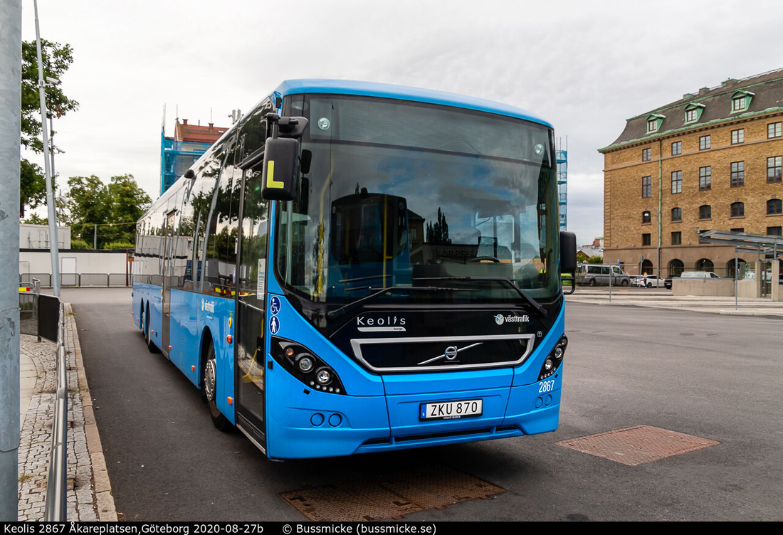 Göteborg, Volvo 8900LE # 2867