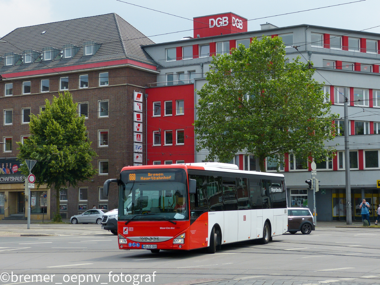 Bremen, IVECO Crossway LE Line 12M č. 17033