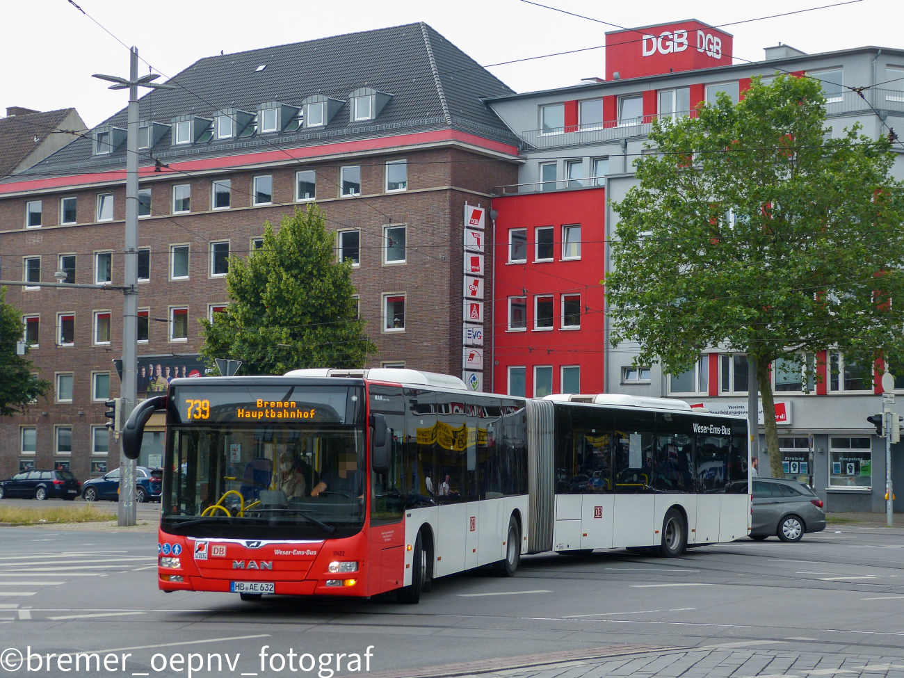 Bremen, MAN A23 Lion's City G NG363 № 17422