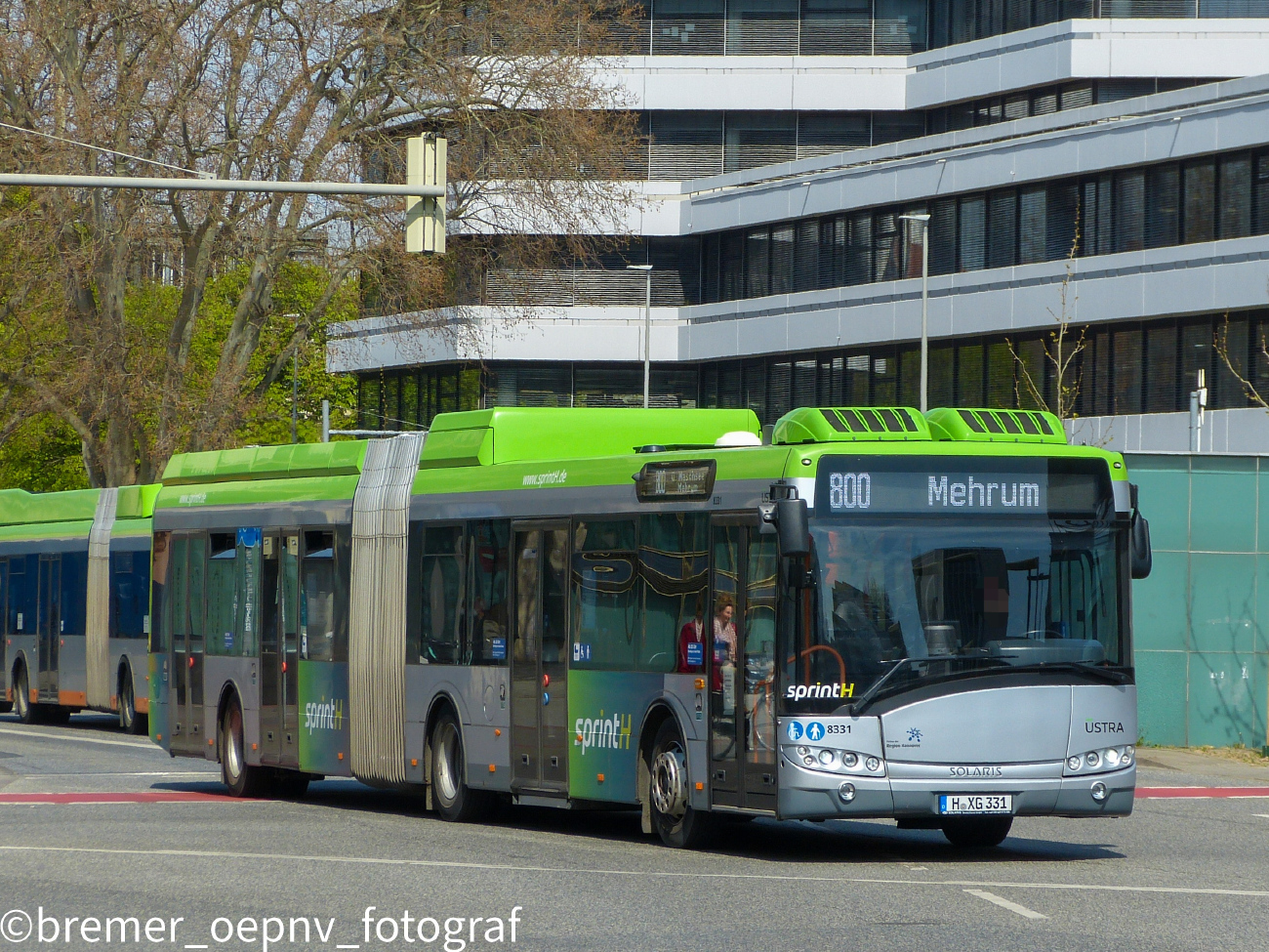 Hannover, Solaris Urbino III 18 Hybrid No. 8331