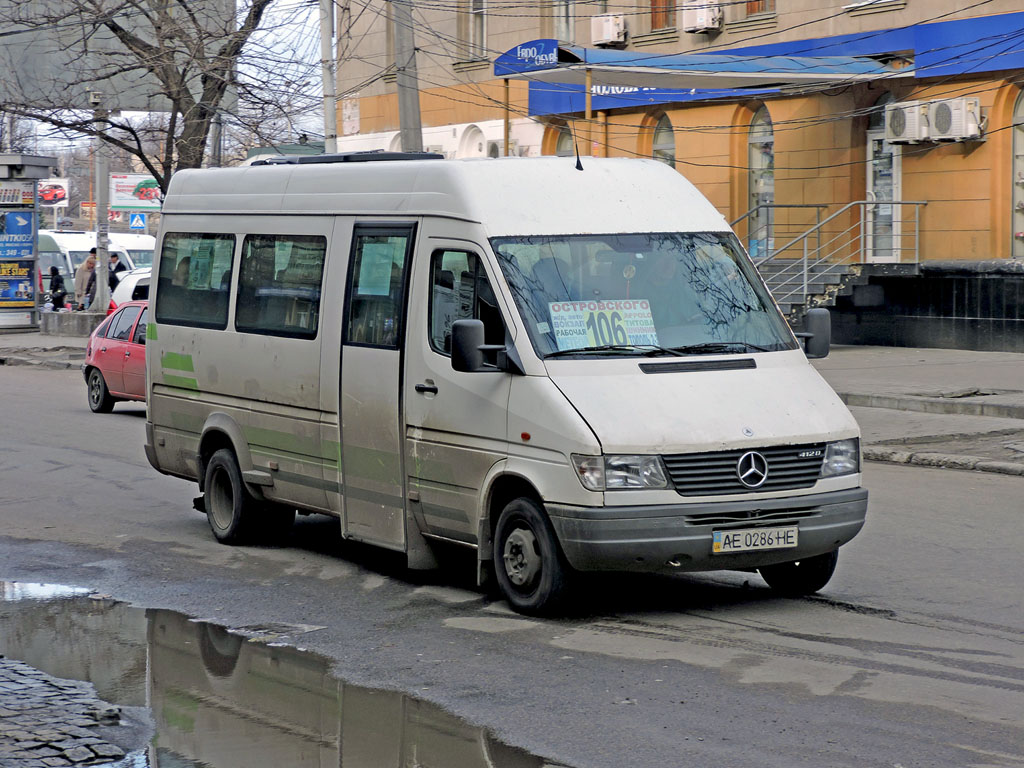 Dnipro, Mercedes-Benz Sprinter 412D # АЕ 0286 НЕ