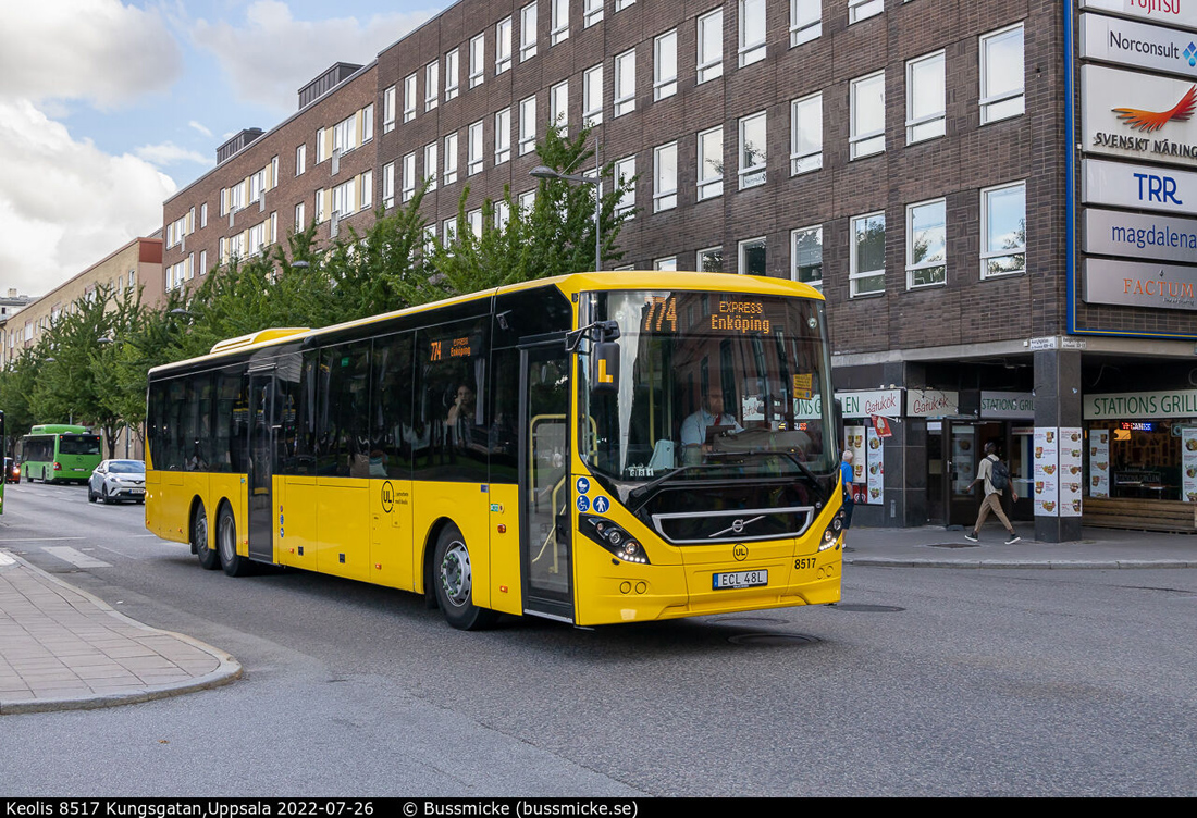 Uppsala, Volvo 8900LE 13,1m # 8517