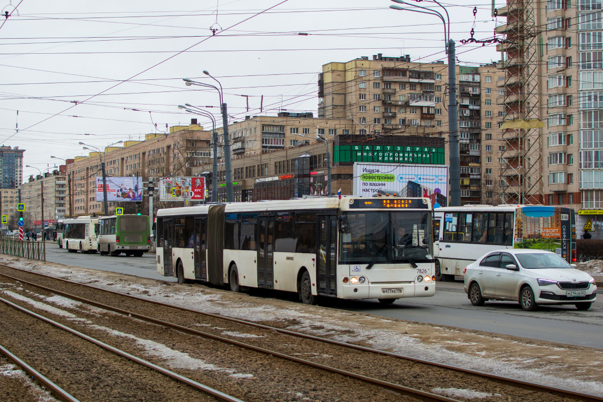 Saint Petersburg, LiAZ-6213.20 # 7826