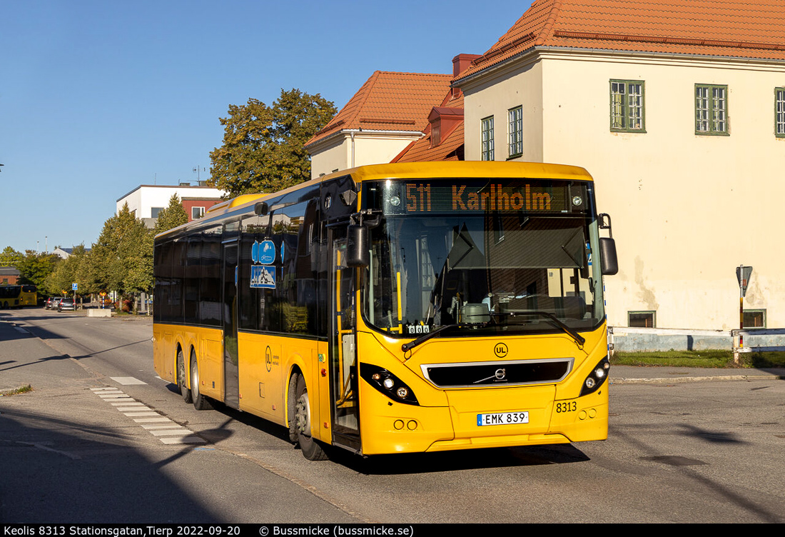 Uppsala, Volvo 8900LE 13,1m # 8313
