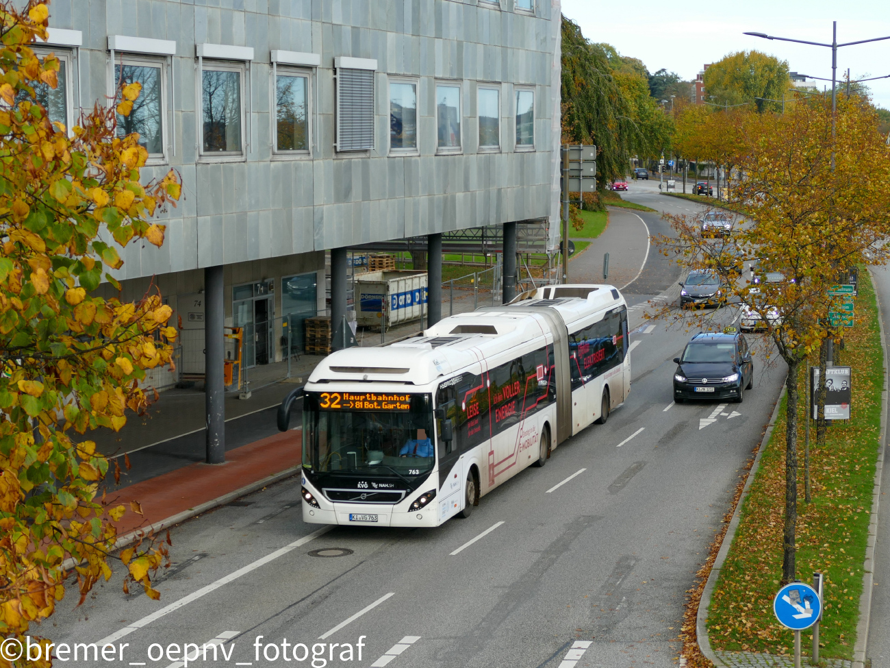 Kiel, Volvo 7900A Hybrid # 763