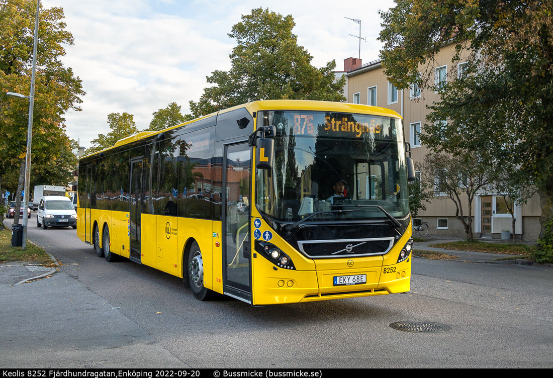 Uppsala, Volvo 8900LE 13,1m # 8252