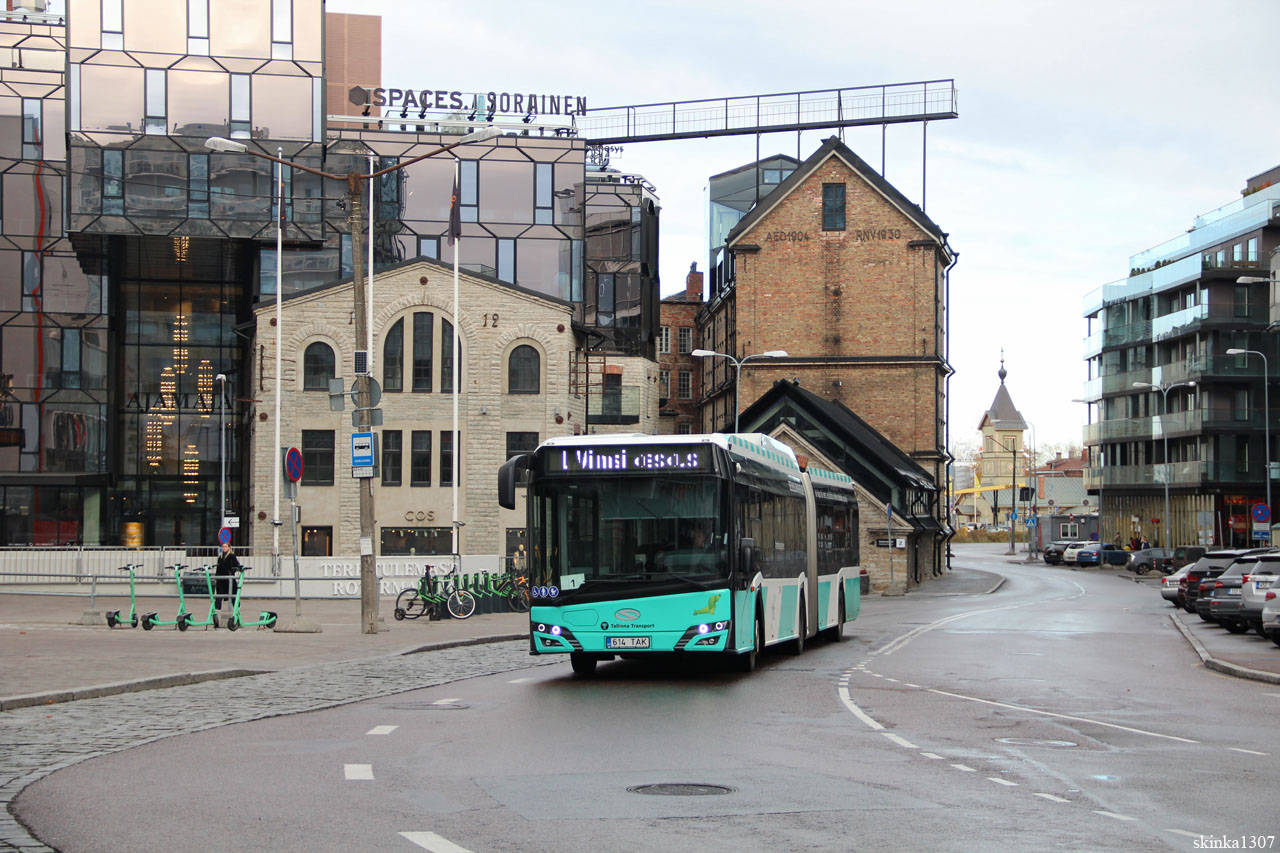 Tallinn, Solaris Urbino IV 18 CNG nr. 2614