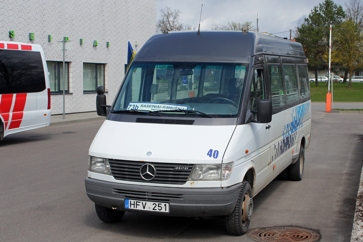 Raseiniai, Mercedes-Benz Sprinter 412D # 40