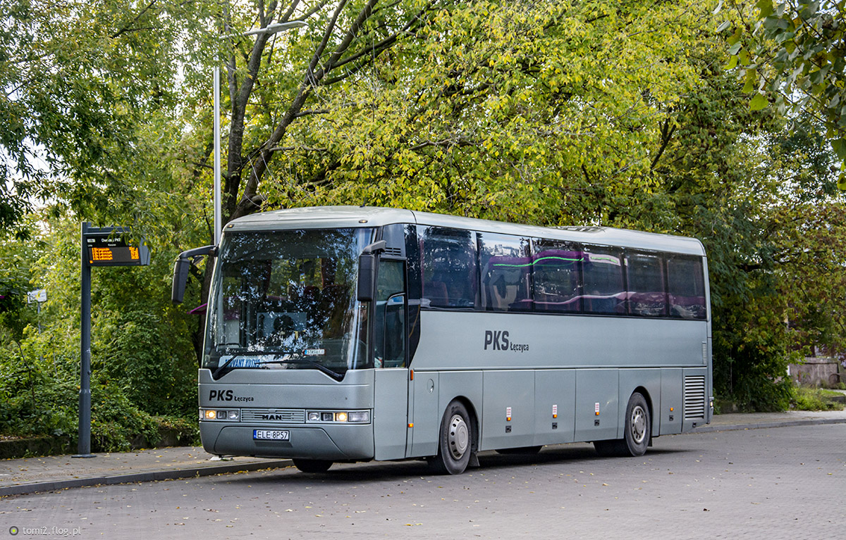 Łęczyca, MAN A13 Lion's Coach RH403 № ELE 8P57