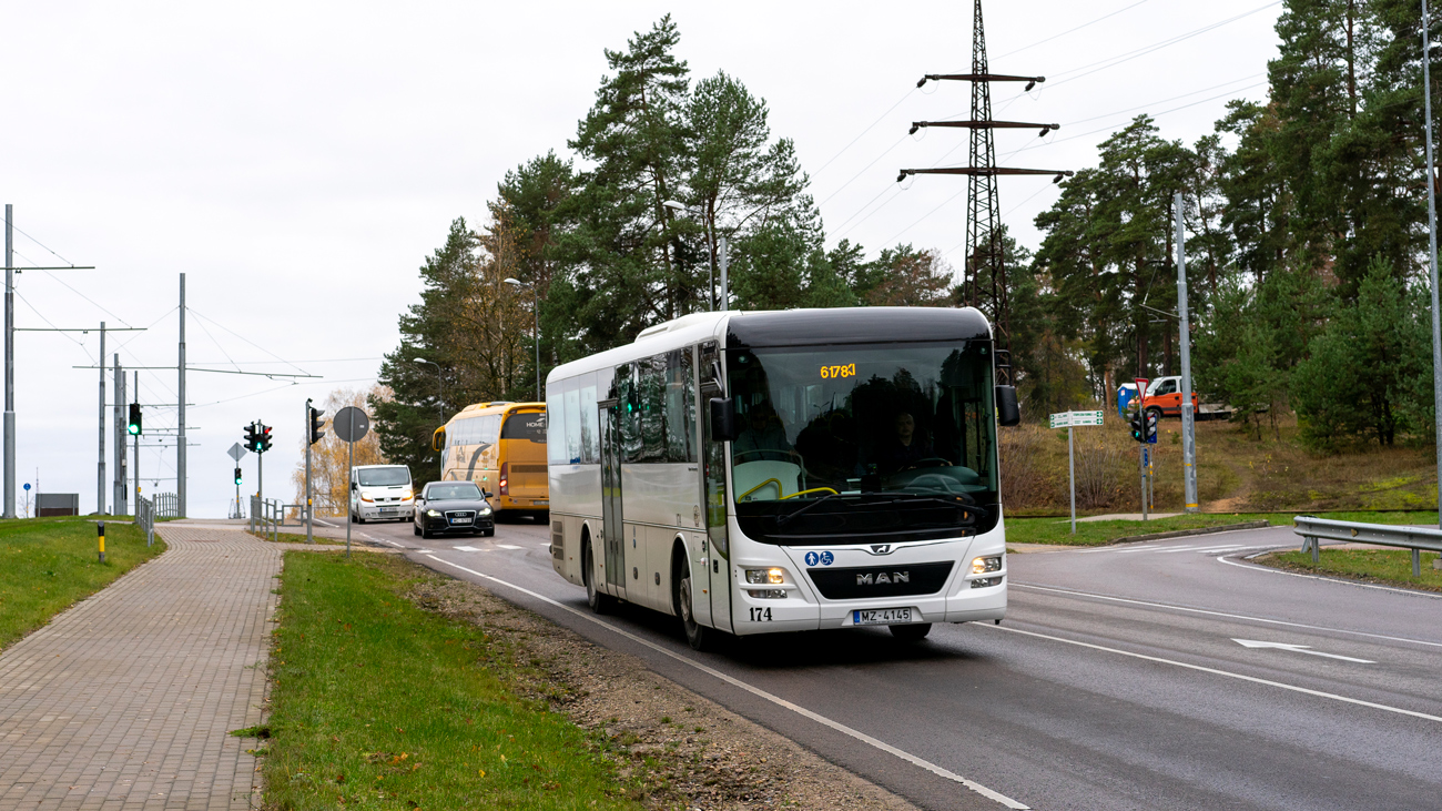 Daugavpils, MAN R60 Lion's Intercity ÜL290-12 No. 174